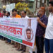 সাংবাদিক নাদিম হত্যা : সরিষাবাড়ীতে কর্মরত সাংবাদিকদের মানববন্ধন