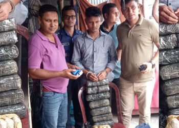 কাঁচপুরে ৮০হাজার ইয়াবাসহ   মাদক পাচারকারী গ্রেপ্তার