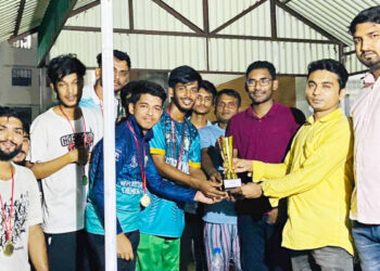 ইবিতে শেখ রাসেল হল নাইট ক্রিকেট টুর্নামেন্ট অনুষ্ঠিত