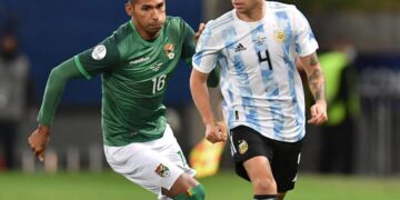 বলিভিয়াকে উড়িয়ে দিলো মেসিবিহীন আর্জেন্টিনা