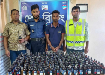 বেনাপোলে ২০৯ বোতল ফেনসিডিল সহ যুবক আটক