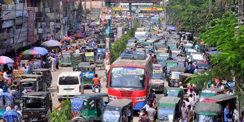 বিশ্বের নবম ধীরগতির শহর ময়মনসিংহ, প্রথম ঢাকা!