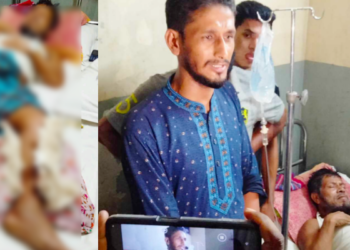 নবীনগরে মজিবুর রহমানের পা ভেঙ্গে দিল রিপন বাহিনী
