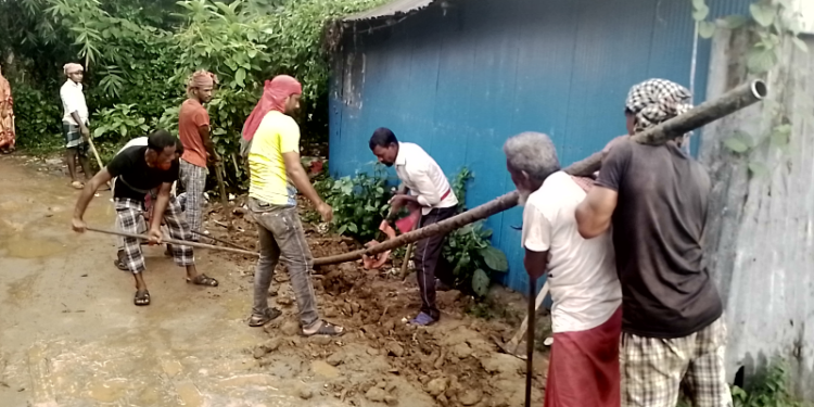 সোনারগাঁয়ে তিতাসের অবৈধ গ্যাস সংযোগ উচ্ছেদ অভিযান
