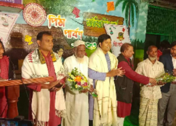 যশোর আইডিয়া পিঠা পার্কে পিঠা  পার্বণ উৎসব ও গাছি সম্মাননা অনুষ্ঠান