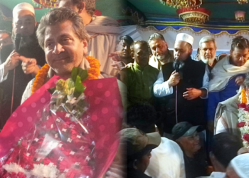 কাঁচপুরে ফুলেল শুভেচ্ছায়   সিক্ত নবনির্বাচিত সংসদ সদস্য কায়সার হাসনাত