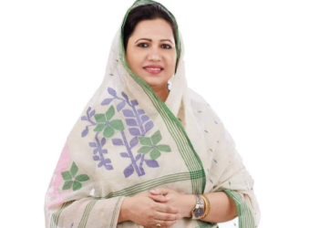 গৌরীপুরে স্থ‌গিত হওয়া নির্বাচনে নয়া সংসদ নিলুফার আনজুম পপি