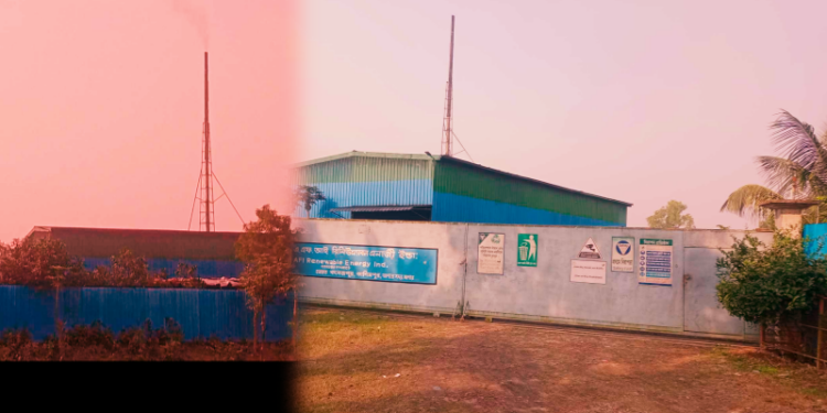 যশোরে এএফআই রিনিউএ্যাবল এনার্জি কারখানার কালো ধোঁয়ায় নাকাল গ্রামবাসী