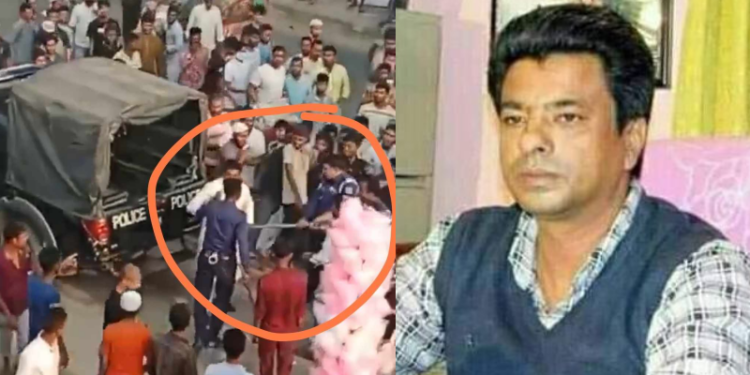 রূপগঞ্জে পুলিশ-হকারদের গণধোলাইয়ের শিকার ইউপি চেয়ারম্যান