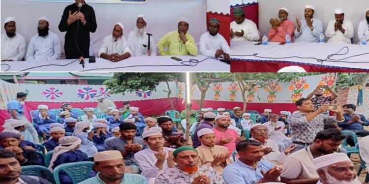 উপজেলা চেয়ারম্যান প্রার্থী বাবুল ওমর বাবুর নির্বাচনী উঠান বৈঠক দোয়া ও মাহফিল অনুষ্ঠিত