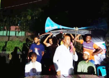 তেতুলিয়ায় ভাইস চেয়ারম্যান পদে প্রচারণায় উত্তাপ ছড়াচ্ছে কবির হোসেনের বই মার্কা
