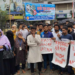 স্লোগানে যশোরের রাজপথ প্রকম্পিত করলো ছাত্র-জনতা