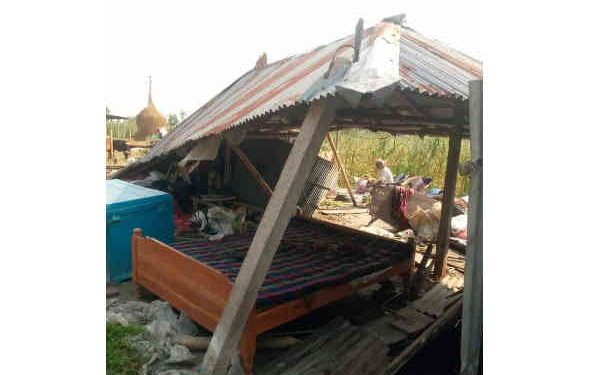 লালমনিরহাটের ৫ উপজেলায় কালবৈশাখী ঝড়ে ব্যাপক ক্ষয়ক্ষতি