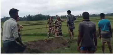 পাটগ্রাম সীমান্তে ভারতীয় বোবা পাগলকে বাংলাদেশে পুশইন করার চেষ্টা