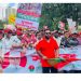 তারুণ্যের সমাবেশে কয়েক হাজার নেতাকর্মী নিয়ে সজিবের যোগদান