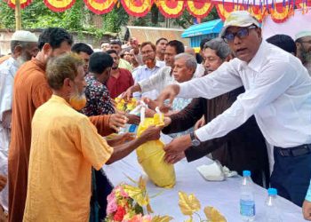 জিয়াউর রহমানের মৃত্যুবার্ষিকী উপলক্ষে সোনারগাঁয়ে ঈদ উপহার বিতরণ