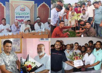 গোলাম ফারুক খোকনের জন্মদিনে শুভেচ্ছা কেক কাটা বৃক্ষ রোপণ দোয়া অনুষ্ঠিত
