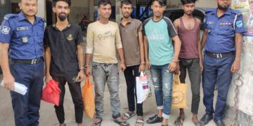 সোনারগাঁয়ে দুই যুবককে অপহরণ করে নির্যাতনের অভিযোগে ৫ অপহরণকারী গ্রেপ্তার