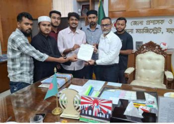 যশোর জেলা প্রশাসকের সাথে আপ বাংলাদেশের সৌজন্য সাক্ষাৎ-৮ দফা দাবি পেশ