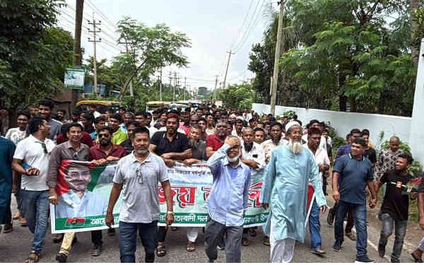 সোনারগাঁয়ে বিএনপির বিজয় র্যালী