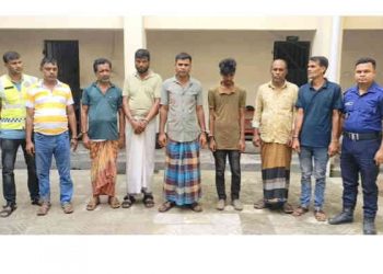 জামালপুরে ৭ জুয়ারিকে আটক করেছে পুলিশ