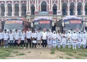 ‎রূপগঞ্জে জিয়া মেমোরেবল ফাউন্ডেশনের ফ্রি বাস সার্ভিস পেয়ে খুশি পরিক্ষার্থীরা