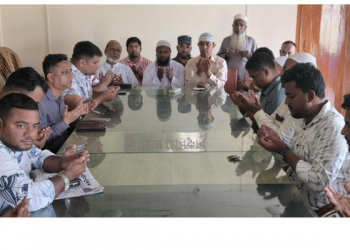 রূপগঞ্জ প্রেসক্লাবের আজীবন সদস্য হাসান আলীর সুস্থতায় দোয়া ও মিলাদ মাহফিল