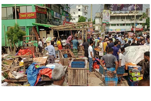 যশোরে যৌথ অভিযানে ভৈরব নদীর দখলমুক্ত কাজ শুরু