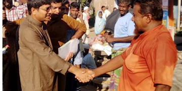 জামালপুরের মেলান্দহে বিএনপির লিফলেট বিতরণ 