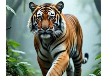 লালমনিরহাট পাটগ্রামে বাঘের আতঙ্কে এলাকাবাসী