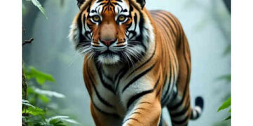 লালমনিরহাট পাটগ্রামে বাঘের আতঙ্কে এলাকাবাসী