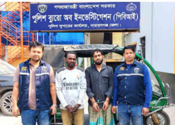 সোনারগাঁয়ে অটোরিকশা চালক হত্যাকান্ডের রহস্য উদঘাটন, ৫জন গ্রেপ্তার