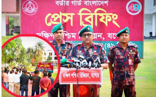 যশোর সীমান্তে জ্বালানি পাচার রোধে বিজিবির নজরদারি জোরদার