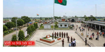 দেশের উচ্চতম জাতীয় পতাকা উড়বে বেনাপোল স্থলবন্দরে: ১৩০ ফুট উঁচুতে স্থাপনের কাজ শেষ পর্যায়ে