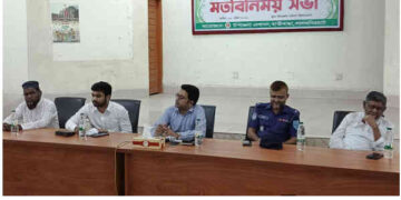 হাতীবান্ধায় নবাগত ইউএনও’র মতবিনিময় সভা 