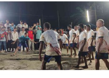 সোনারগাঁয়ে ঐতিহ্যবাহী কাবাডি খেলায় দর্শক মাতিয়েছেন পানাম গাবতলী যুব সংঘ